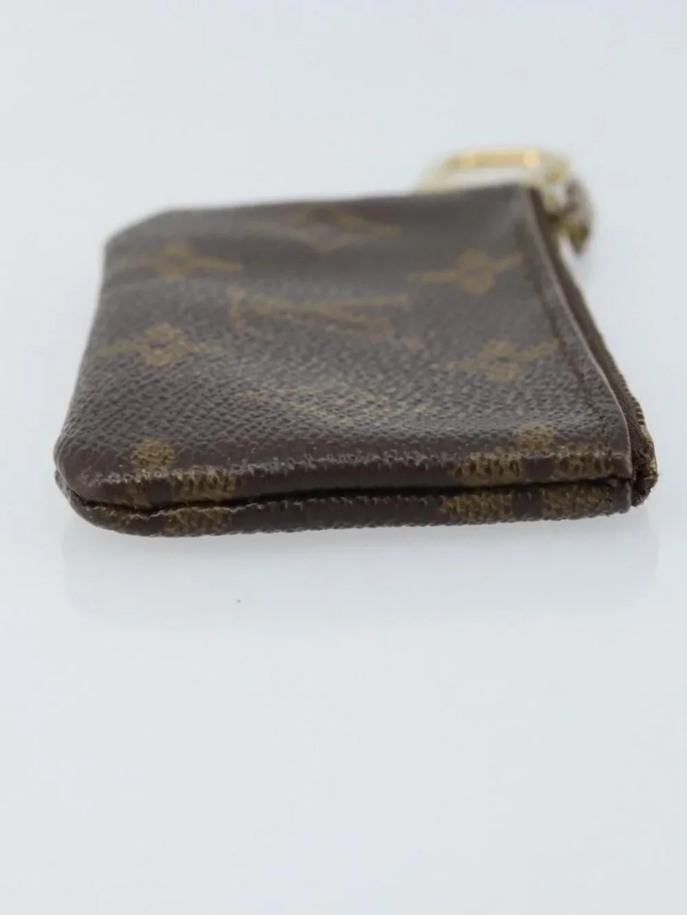 LOUIS VUITTON Monogram Pochette Cles Coin Purse M62650 LV Auth ki6542